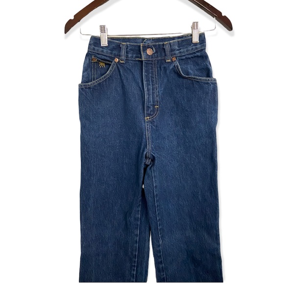 Vintage Silver Unicorn Dark Wash Straight Leg Jeans - Picture 4 of 14